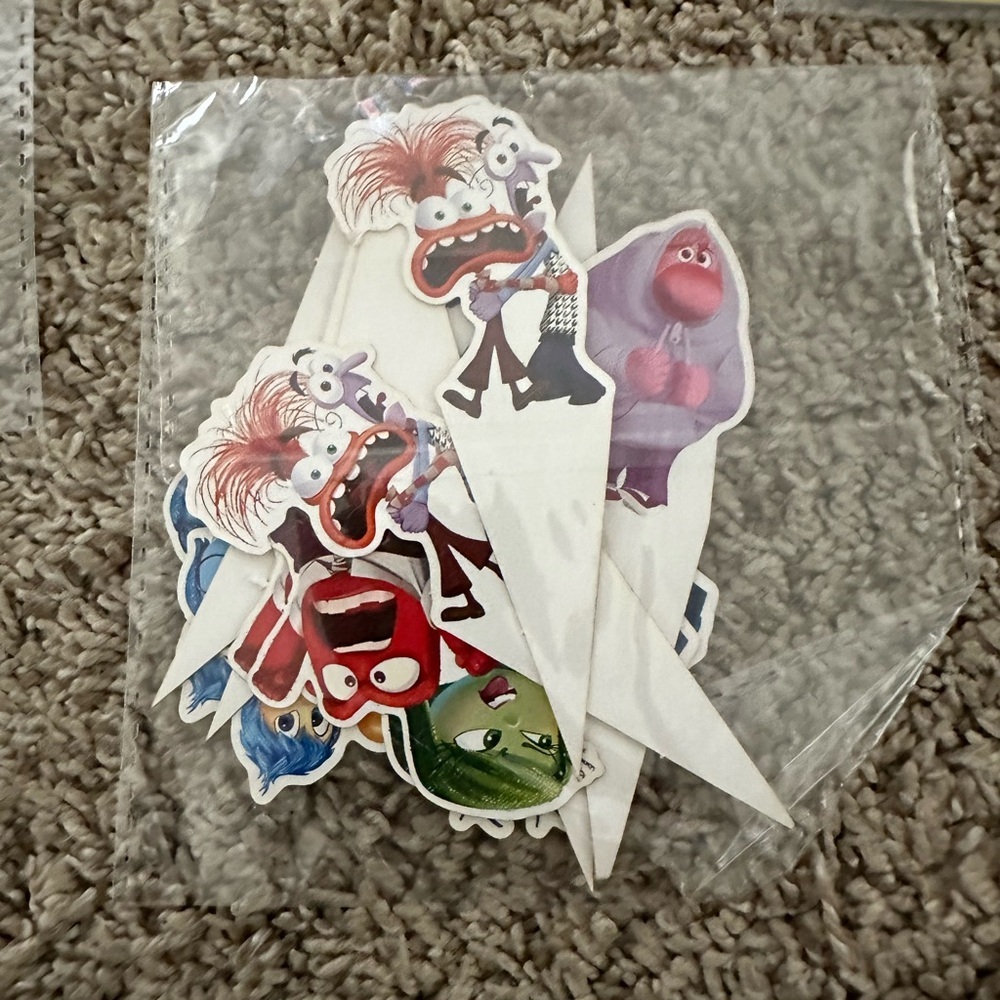 Inside Out Character Stickers - Picture 5 of 6